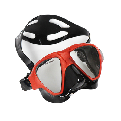 Sealed Adult Anti Fog Diving Goggles Tempered Glass Snorkeling Mask