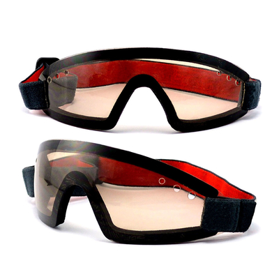 Universal Size Skydiving Sunglasses With Adjustable Headband Soft Face Foam